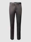 Hiltl Regular Fit Chino mit Stretch-Anteil Modell 'Pilo' in Anthrazit,...