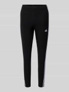 ADIDAS SPORTSWEAR Sportleggings mit Label-Print in Black, Größe L