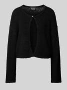 Pieces Offener Cardigan mit 1-Knopf-Verschluss Modell 'UNO' in Black, ...