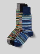 PAUL SMITH Socken mit Label-Detail im 3er-Pack in Black, Größe 40-46