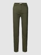 Christian Berg Woman Slim Fit Hose im 5-Pocket-Design in Khaki, Größe ...