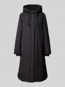 MARC O POLO Regular Fit Parka mit Kapuze aus Polyester-Twill in Black,...