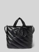 Liu Jo White Handtasche mit Label-Stitching Modell 'FELCE ESC' in Blac...