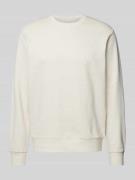 MARC O POLO Regular Fit Sweatshirt aus reiner Bio-Baumwolle in Offwhit...