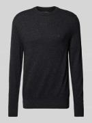 MARC O POLO Loose Fit Pullover mit Rundhalsausschnitt in Dunkelgrau, G...