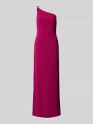 LAUREN DRESSES Abendkleid mit Raffungen Modell 'BELINA' in Fuchsia, Gr...