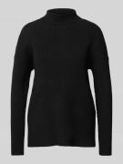 Soyaconcept Strickpullover mit Rollkragen Modell 'KANITA' in Black, Gr...