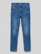 s.Oliver RED LABEL Regular Fit Jeans mit schmalem Bein Modell 'SEATTLE...