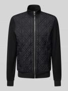 JOOP! Collection Sweatjacke mit Reißverschluss in Black, Größe M