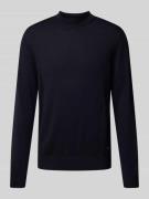 JOOP! Collection Strickpullover aus Schurwolle mit Stehkragen Modell '...