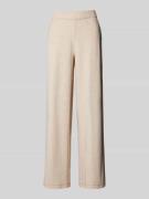 s.Oliver RED LABEL Wide Leg Sweatpants aus Jersey-Qualität in Camel, G...