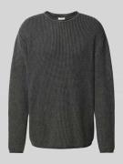 Redefined Rebel Strickpullover mit Rollsaum Modell 'RYAN' in Anthrazit...