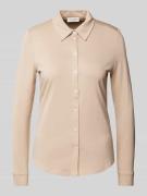 MARC O POLO Regular Fit Jersey-Bluse aus Viskose-Mix  mit schmalen Ärm...