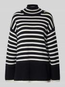 MARC O POLO Oversize Strickpullover aus reiner Baumwolle im Breton-Sti...