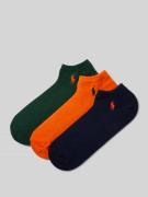 Polo Ralph Lauren Underwear Sneakersocken mit Label-Stitching im 3er-P...