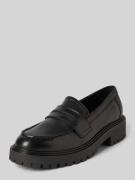 MARC O POLO Loafers mit Label-Prägung Modell 'PHIA' in Black, Größe 37