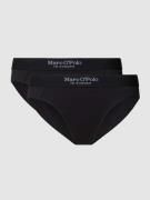 MARC O POLO Slip mit elastischem Logo-Bund Modell 'Iconic' in Black, G...