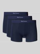 PAUL SMITH Trunks mit elastischem Logo-Bund im 3er-Pack in Marine, Grö...