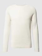 s.Oliver RED LABEL Strickpullover mit Rundhalsausschnitt in Offwhite, ...