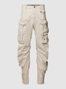 G-Star Raw Cargohose mit Label-Detail Modell 'Sobiru' in Offwhite, Grö...