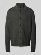 Jack & Jones Premium Strickjacke mit Stehkragen Modell 'HOWELL' in Dun...