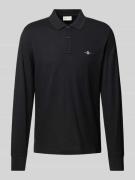 Gant Regular Fit Poloshirt mit Label-Stitching Modell 'SHIELD' in Blac...