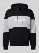 Jack & Jones Hoodie mit Label-Print Modell 'LEGACY' in Black, Größe L