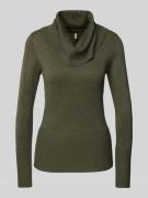 Soyaconcept Strickpullover mit gerippten Abschlüssen Modell 'Dollie' i...