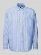 Hugo Blue Regular Fit Freizeithemd mit Button-Down-Kragen Modell 'Ebil...