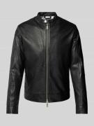 SELECTED HOMME Jacke mit Maokragen Modell 'ARCHIVE' in Black, Größe L