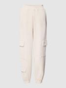 Guess Activewear Sweatpants mit Cargotaschen Modell 'EUPHEMIA' in Sand...