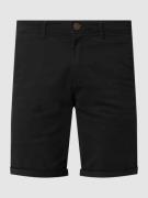 Jack & Jones Chino-Shorts mit Stretch-Anteil Modell 'Bowie' in Black, ...