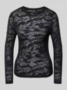 G-Star Raw Longsleeve mit Rundhalsausschnitt in Black, Größe L