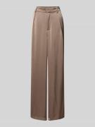 Neo Noir Wide Leg Bundfaltenhose mit Eingrifftaschen Modell 'Alessandr...