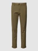 Jack & Jones Slim Fit Hose mit Stretch-Anteil Modell 'MARCO' in Oliv, ...