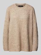 Vero Moda Comfort Fit Strickpullover mit Struktur-Strick Modell 'ELYA'...