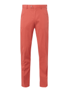 Hiltl Contemporary Fit Chino mit Stretch-Anteil in Rot, Größe 106