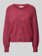 Christian Berg Woman Strickjacke mit Knopfleiste in Fuchsia Melange, G...