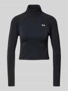 Under Armour Longsleeve mit Troyer-Kragen Modell 'Vanish' in Black, Gr...