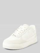 Pegador Ledersneaker mit Label-Applikation Modell 'PULSE LOW' in Offwh...