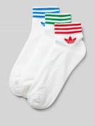 adidas Originals Socken mit Label-Print im 3er-Pack in Weiss, Größe 35...