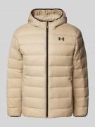 Under Armour Steppjacke mit Label-Patch Modell 'LEGEND' in Beige, Größ...