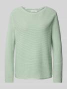 Brax Strickpullover mit Strukturmuster Modell 'Style.Lesley' in Mint, ...