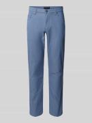 bugatti Regular Fit Chino im 5-Pocket-Design Modell 'CORDOBA' in Hellb...