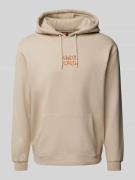 SANTA CRUZ Hoodie mit Kapuze in Beige, Größe L