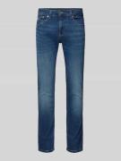 Tommy Jeans Slim Fit jeans mit Label-Stitching in Jeansblau, Größe 29/...