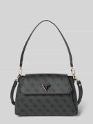 Guess Shoulder Bag mit Allover-Logo-Print Modell 'SORA' in Anthrazit, ...