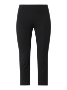 Raffaello Rossi Slim Fit Stretchhose in 7/8-Länge in Black, Größe 40