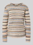 FREE/QUENT Strickpullover mit Rundhalsausschnitt Modell 'SELLY' in Mit...