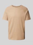 REVIEW T-Shirt mit Raglanärmel in Taupe, Größe L